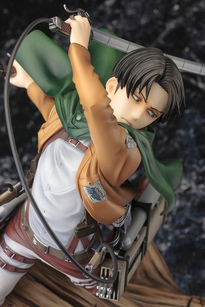 Kotobukiya Shingeki No Kyojin Levi 1/8 Scale Artfx J Figure 2024 Re-Release- Japan Figure Store - #1 Bring To You The Best Japanese Goods