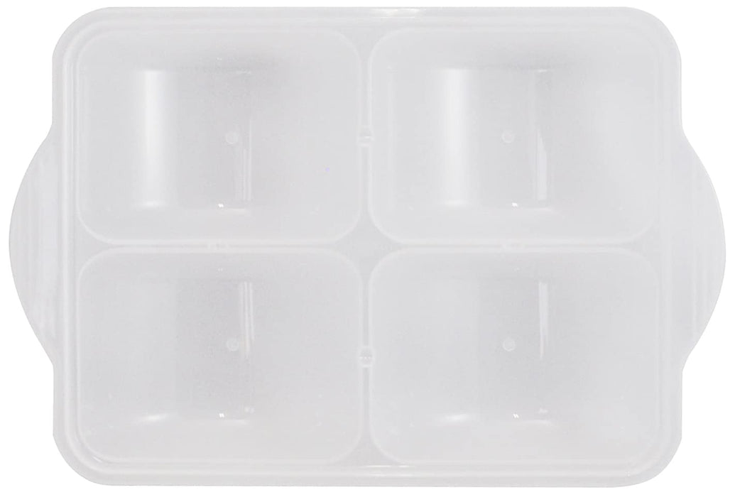Skater Frozen Food Storage Containers 4 Blocks 80ml each Made in Japan TRMR4N-A- Japan Figure Store - #1 Bring To You The Best Japanese Goods