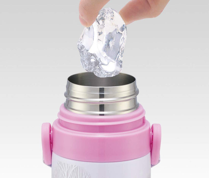 Skater Disney Frozen 2 Stainless Steel Kids Water Bottle with Cup 430ml - SKDC4-A- Japan Figure Store - #1 Bring To You The Best Japanese Goods