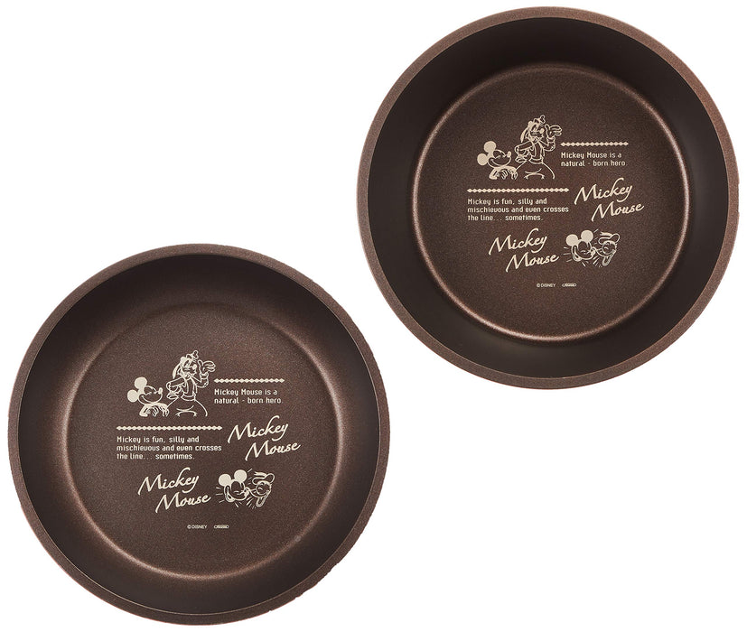 Skater Disney Mickey 4-Piece Cookware Set - 20cm Pot Frying Pan Glass Lid with Removable Handles- Japan Figure Store - #1 Bring To You The Best Japanese Goods