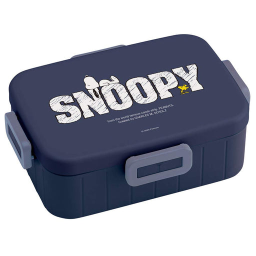 Skater Large Capacity 900ml 1-Tier Snoopy Lunch Box with 4-Point Lock - YZFL9- Japan Figure Store - #1 Bring To You The Best Japanese Goods