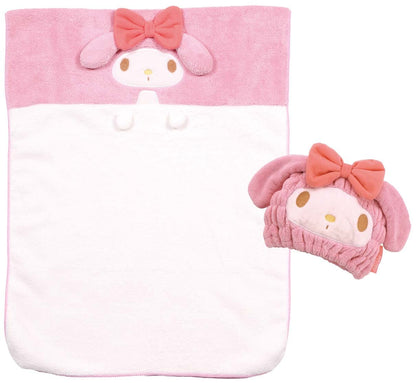 Skater Quick-Drying Absorbent Hair Towel Sanrio My Melody 40x100cm TOH1-A- Japan Figure Store - #1 Bring To You The Best Japanese Goods