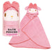 Skater Quick-Dry Absorbent Hooded Bath Poncho My Melody Sanrio Size 108cm x 92cm- Japan Figure Store - #1 Bring To You The Best Japanese Goods