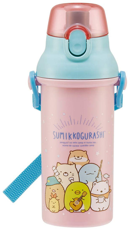 Skater 480ml Ag+ Antibacterial Kids Water Bottle Sumikko Gurashi Made in Japan- Japan Figure Store - #1 Bring To You The Best Japanese Goods