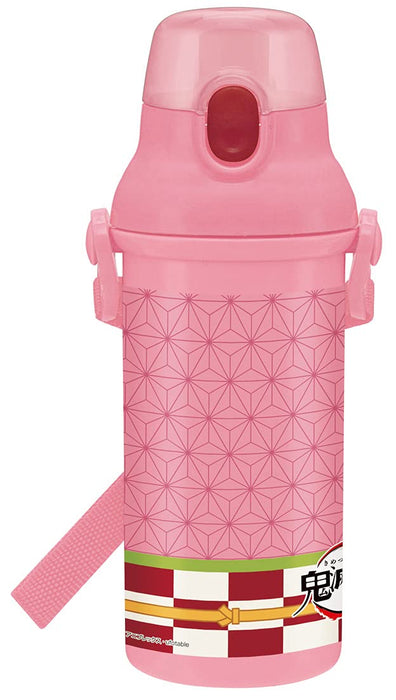 Skater Demon Slayer Nezuko 480ml Antibacterial Kids Plastic Water Bottle Made in Japan- Japan Figure Store - #1 Bring To You The Best Japanese Goods