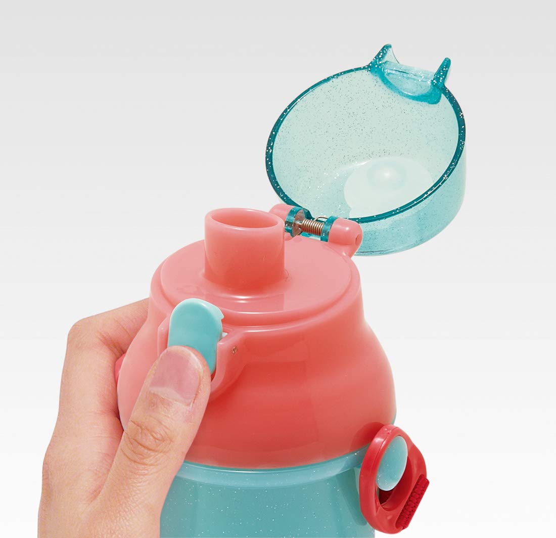 Skater 480ml Ariel Water Bottle for Kids - Antibacterial Made in Japan- Japan Figure Store - #1 Bring To You The Best Japanese Goods