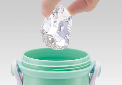 Skater Kids Ag+ Antibacterial 480ml Pokemon Heart Bubbles Water Bottle Girls Japan Made- Japan Figure Store - #1 Bring To You The Best Japanese Goods