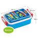 Skater 450ml Antibacterial Soft Lunch Box for Children - Plarail 21 Made in Japan- Japan Figure Store - #1 Bring To You The Best Japanese Goods