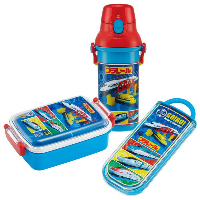 Skater 450ml Antibacterial Soft Lunch Box for Children - Plarail 21 Made in Japan- Japan Figure Store - #1 Bring To You The Best Japanese Goods