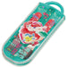 Skater Kids Antibacterial Trio Set - Ariel Chopsticks Spoon Fork - Made in Japan- Japan Figure Store - #1 Bring To You The Best Japanese Goods