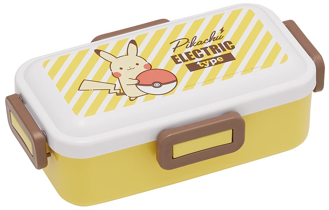 Skater Pikachu 530ml Lunch Box with Silver Ion Antibacterial Dome Lid- Japan Figure Store - #1 Bring To You The Best Japanese Goods