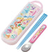 Skater Disney Princess 22 Antibacterial Chopsticks and Spoon Set Made in Japan