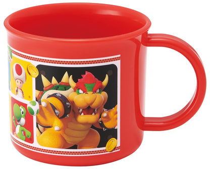 Skater Super Mario 200ml Antibacterial Cup Dishwasher Safe Made in Japan- Japan Figure Store - #1 Bring To You The Best Japanese Goods