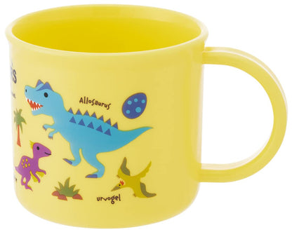 Skater Dinosaur Picture Antibacterial Cup 200ml - Made in Japan & Dishwasher Safe- Japan Figure Store - #1 Bring To You The Best Japanese Goods