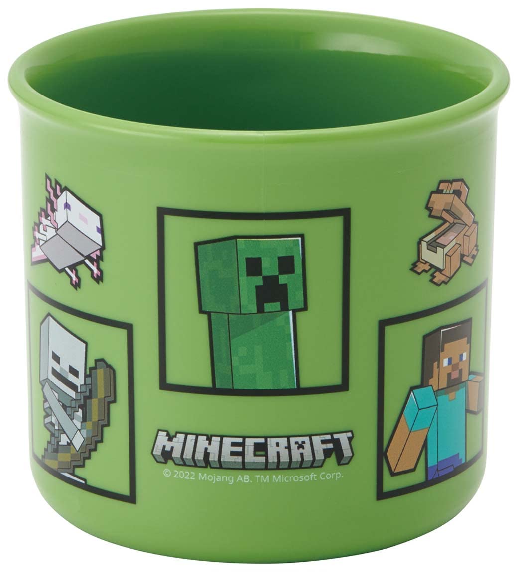 Skater Minecraft 200ml Antibacterial Cup Dishwasher Safe Made in Japan- Japan Figure Store - #1 Bring To You The Best Japanese Goods