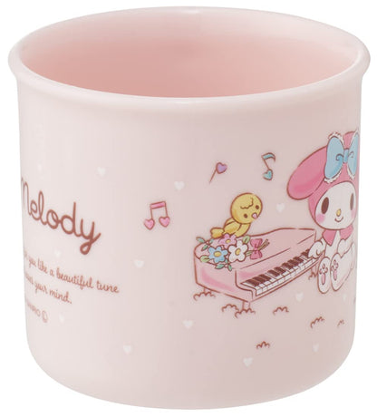 Skater My Melody 200ml Antibacterial Cup Gentle Music Design Dishwasher Safe Made in Japan- Japan Figure Store - #1 Bring To You The Best Japanese Goods