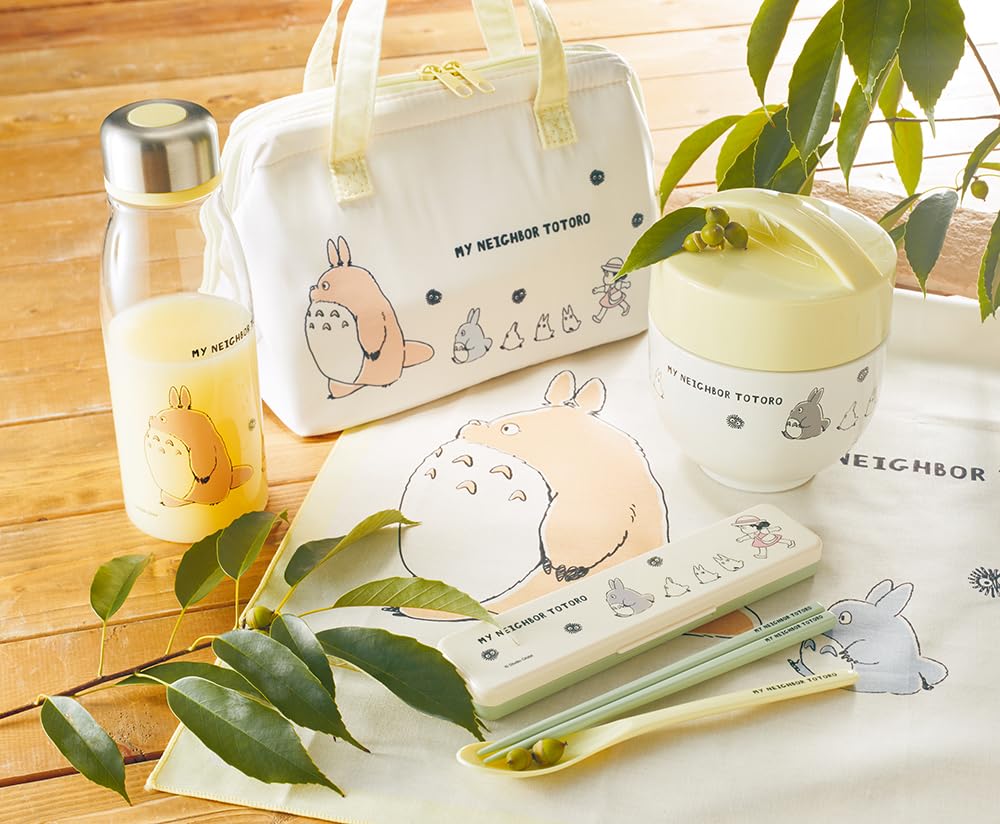 Skater 540ml Antibacterial Insulated Lunch Box My Neighbor Totoro Design