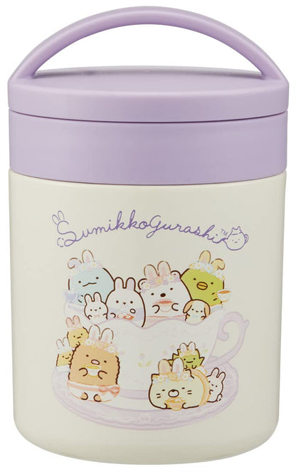 Skater 300ml Insulated Antibacterial Soup Jar with Sumikko Gurashi Rabbit Garden Design- Japan Figure Store - #1 Bring To You The Best Japanese Goods