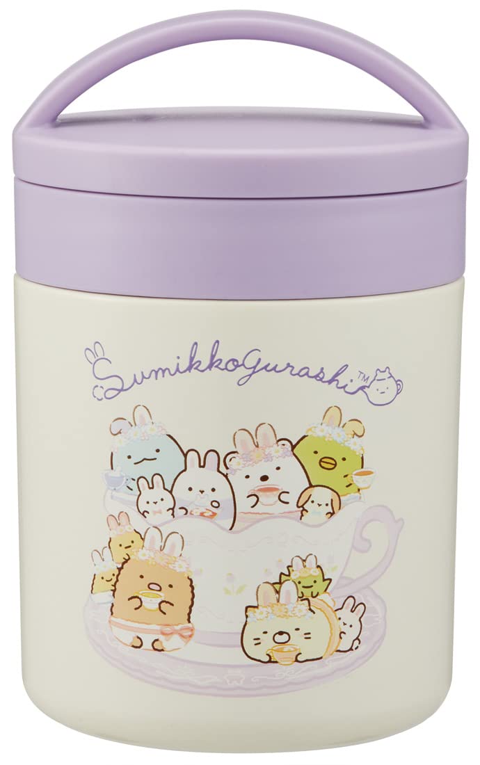 Skater 300ml Insulated Antibacterial Soup Jar with Sumikko Gurashi Rabbit Garden Design- Japan Figure Store - #1 Bring To You The Best Japanese Goods
