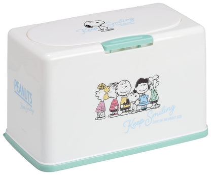 Skater Snoopy Antibacterial Mask Storage Lift-Up Holds 60 Masks Mkst1Nag-A- Japan Figure Store - #1 Bring To You The Best Japanese Goods