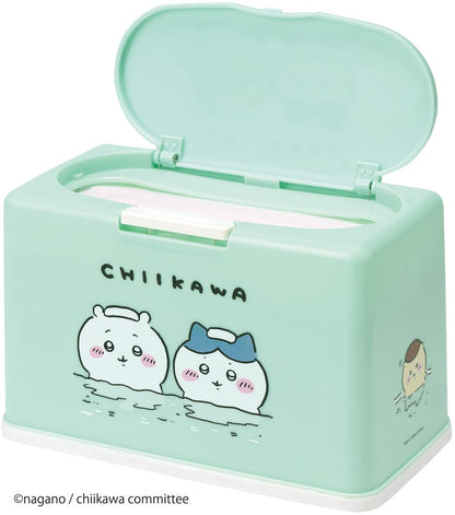 Skater Chiikawa Antibacterial Lift-Up Mask Storage Holds 60 Masks Mkst1Nag-A- Japan Figure Store - #1 Bring To You The Best Japanese Goods