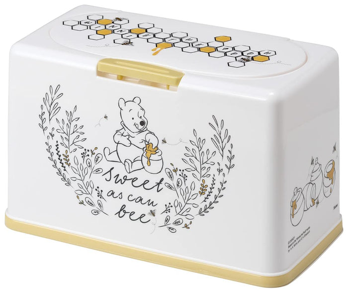 Skater Disney Winnie The Pooh Antibacterial Mask Storage Holds 60 Masks Lift-Up Type- Japan Figure Store - #1 Bring To You The Best Japanese Goods