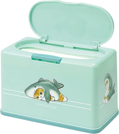 Skater Mofusand MKST1NAG-A Antibacterial Lift-Up Mask Storage - Holds 60 Masks- Japan Figure Store - #1 Bring To You The Best Japanese Goods