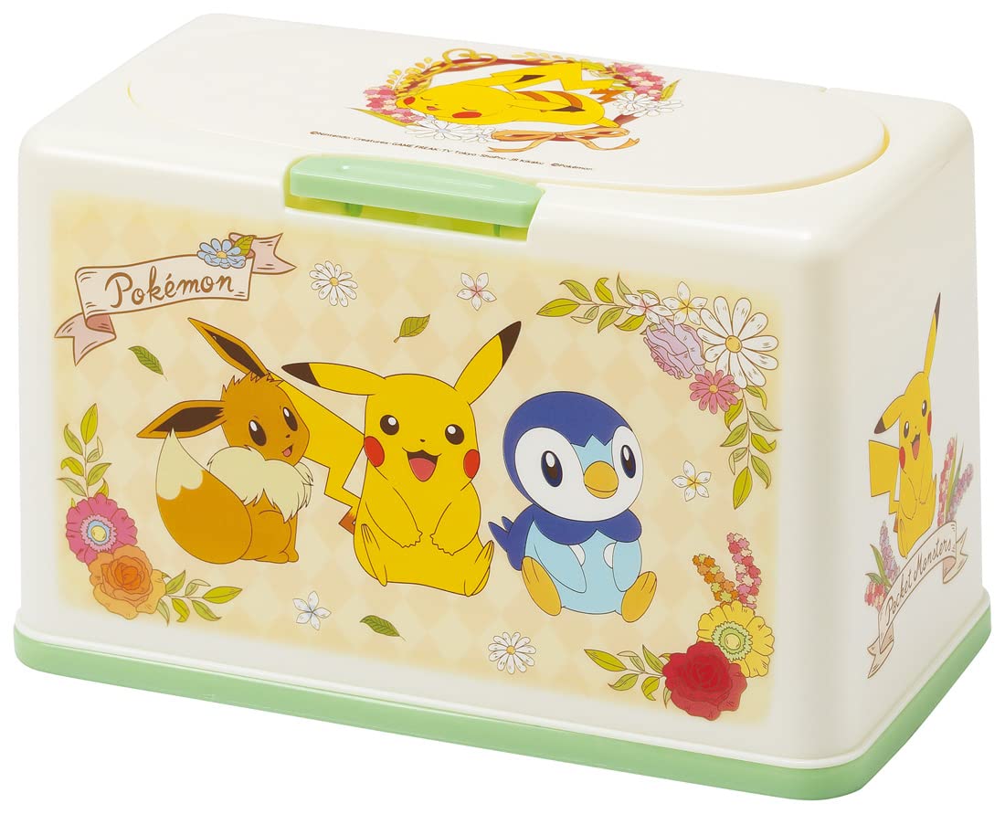 Skater Pokemon Antique Mask Storage Lift-Up Type Holds 60 Masks - Mkst1Nag-A- Japan Figure Store - #1 Bring To You The Best Japanese Goods