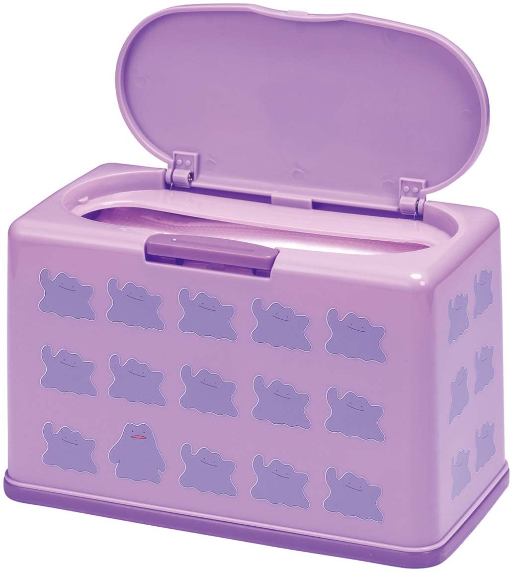 Skater Pokemon Metamon Antibacterial Mask Storage Lift-Up Type Holds 60 Masks- Japan Figure Store - #1 Bring To You The Best Japanese Goods