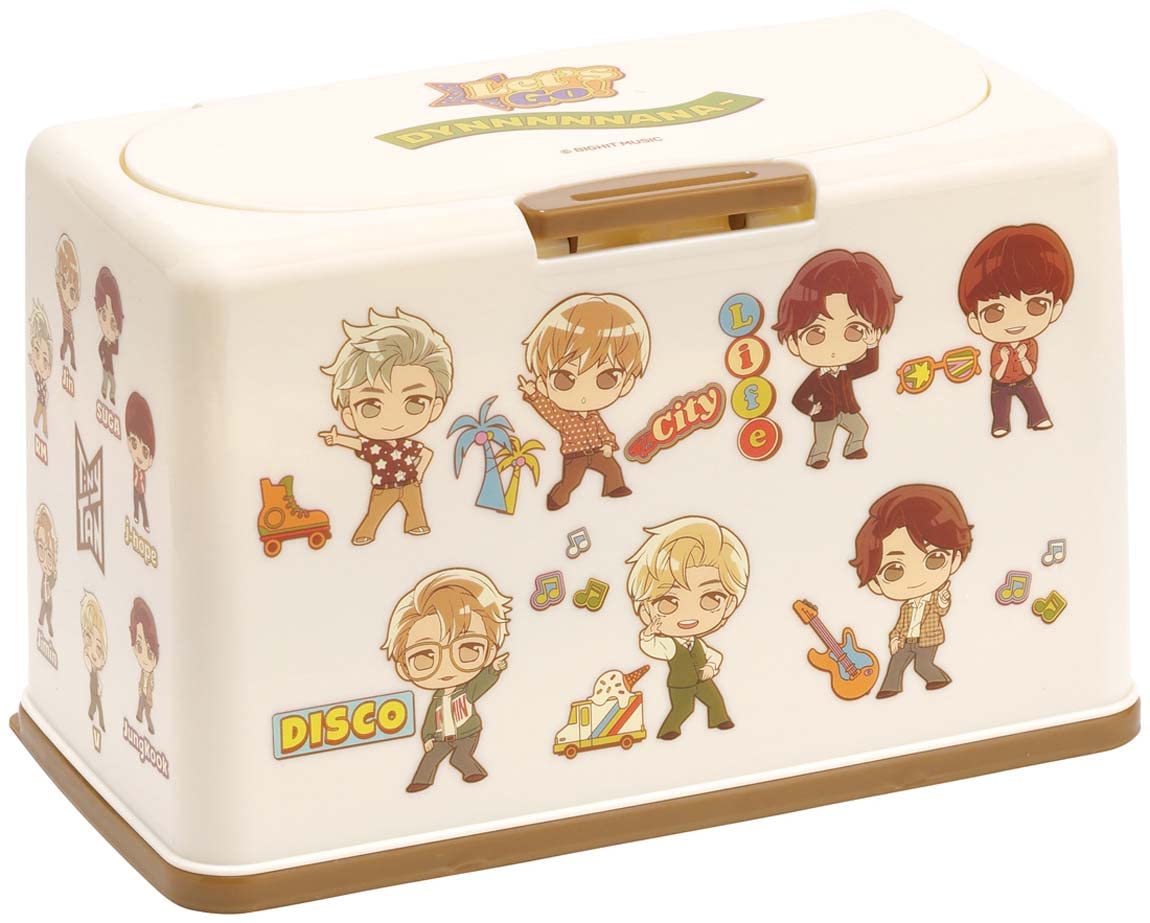 Skater Tinytan Antibacterial Mask Storage Lift-Up Type Holds 60 Masks - Mkst1Nag-A- Japan Figure Store - #1 Bring To You The Best Japanese Goods