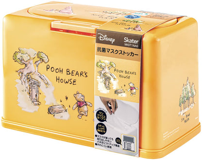 Skater Winnie The Pooh Mask Storage MKST1NAG - Antibacterial Holds 60 Masks- Japan Figure Store - #1 Bring To You The Best Japanese Goods