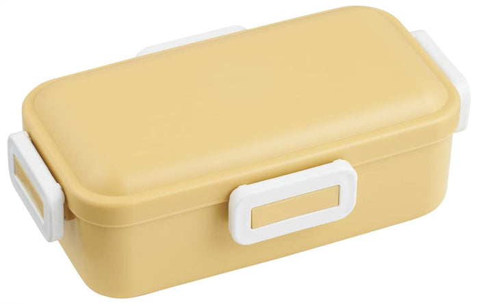 Skater 530ml Dull Yellow Antibacterial Lunch Box with Dome Lid Made in Japan- Japan Figure Store - #1 Bring To You The Best Japanese Goods