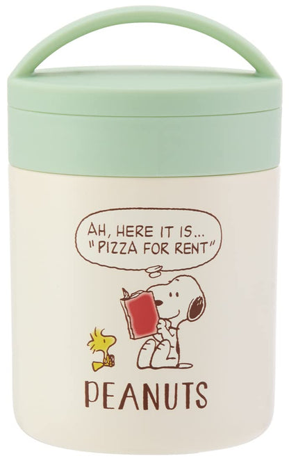 Skater 300ml Snoopy Comic Antibacterial Thermal Insulated Soup Jar LJFC3AG-A- Japan Figure Store - #1 Bring To You The Best Japanese Goods