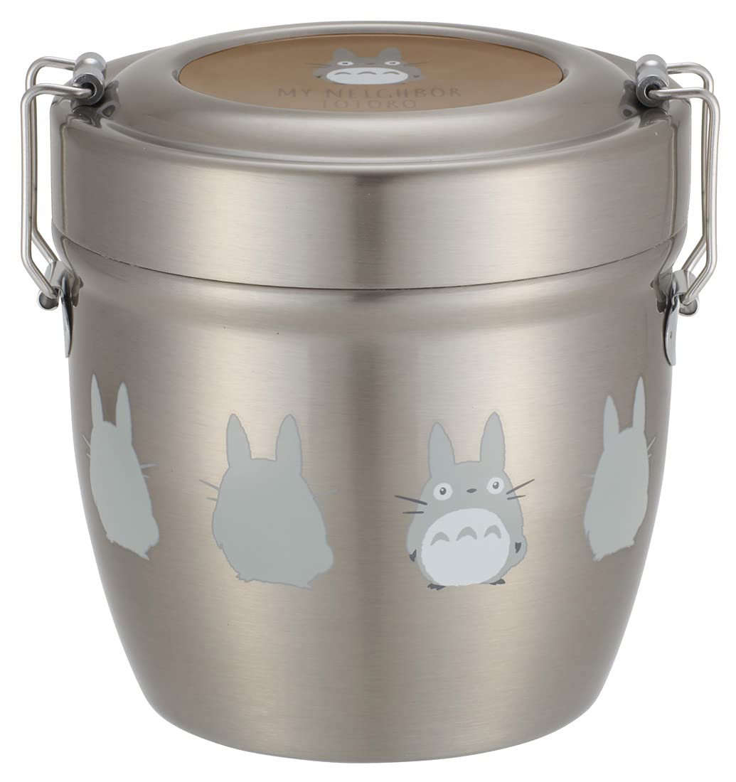 Skater Antibacterial Stainless Steel Lunch Box 550Ml My Neighbor Totoro Design- Japan Figure Store - #1 Bring To You The Best Japanese Goods