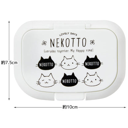 Skater Nekotto Antibacterial Wet Sheet Lid WTL1AG-A- Japan Figure Store - #1 Bring To You The Best Japanese Goods