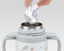 Skater Moomin Star Stainless Steel Baby Mug 240ml with Foldable Handle- Japan Figure Store - #1 Bring To You The Best Japanese Goods