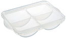Skater 4-Block Baby Food Storage Tray Portioned Frozen - Trmr4N-A Model- Japan Figure Store - #1 Bring To You The Best Japanese Goods
