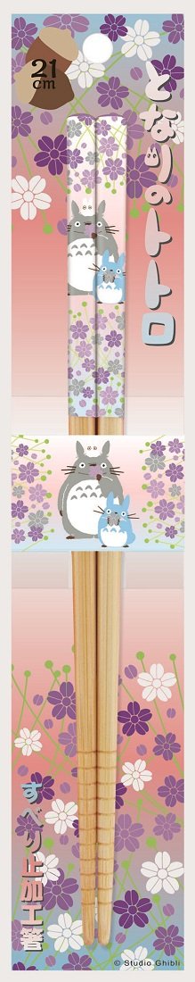 Skater Bamboo 21cm Safety Chopsticks - My Neighbor Totoro Hana No Mai Ghibli- Japan Figure Store - #1 Bring To You The Best Japanese Goods