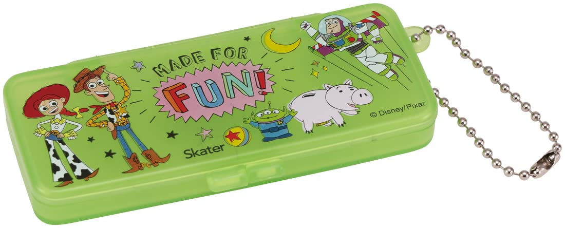 Skater Disney Toy Story Travel Case - Bandage Medicine Cotton Swab Accessory with Chain- Japan Figure Store - #1 Bring To You The Best Japanese Goods