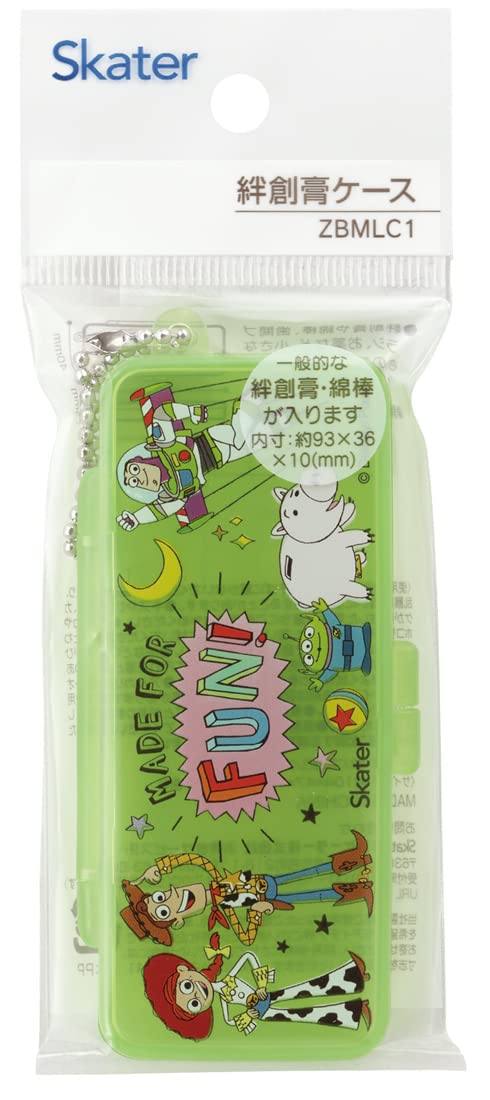 Skater Disney Toy Story Travel Case - Bandage Medicine Cotton Swab Accessory with Chain- Japan Figure Store - #1 Bring To You The Best Japanese Goods