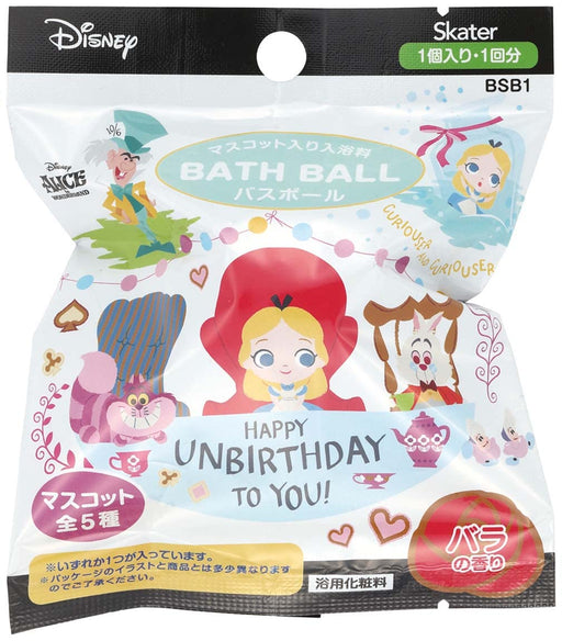 Skater Disney Alice in Wonderland Bath Salts and Balls - Mascot Bsb1-A Bath Bomb- Japan Figure Store - #1 Bring To You The Best Japanese Goods