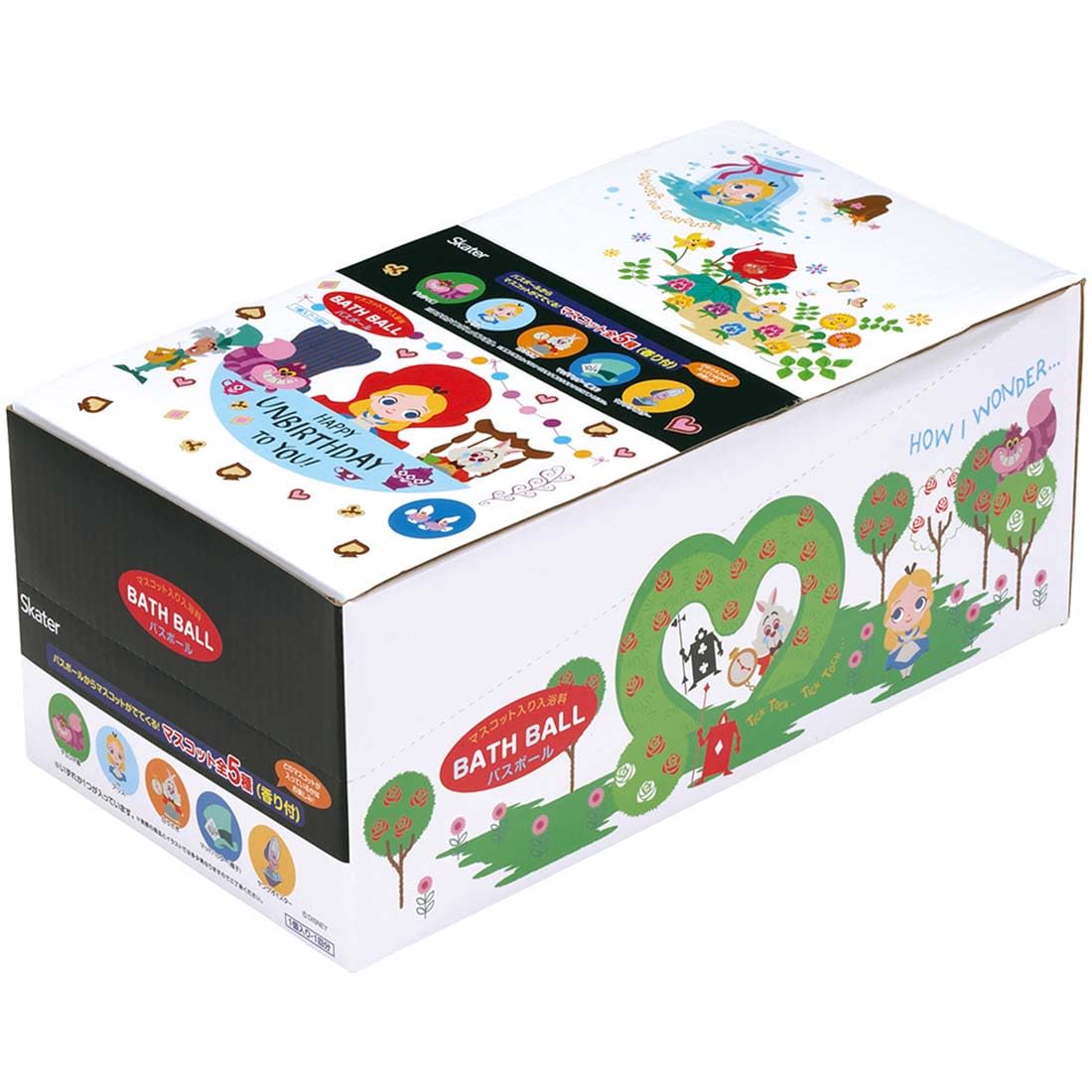 Skater Disney Alice In Wonderland Bath Salts - Set of 10 Bath Bombs Set1056-A- Japan Figure Store - #1 Bring To You The Best Japanese Goods