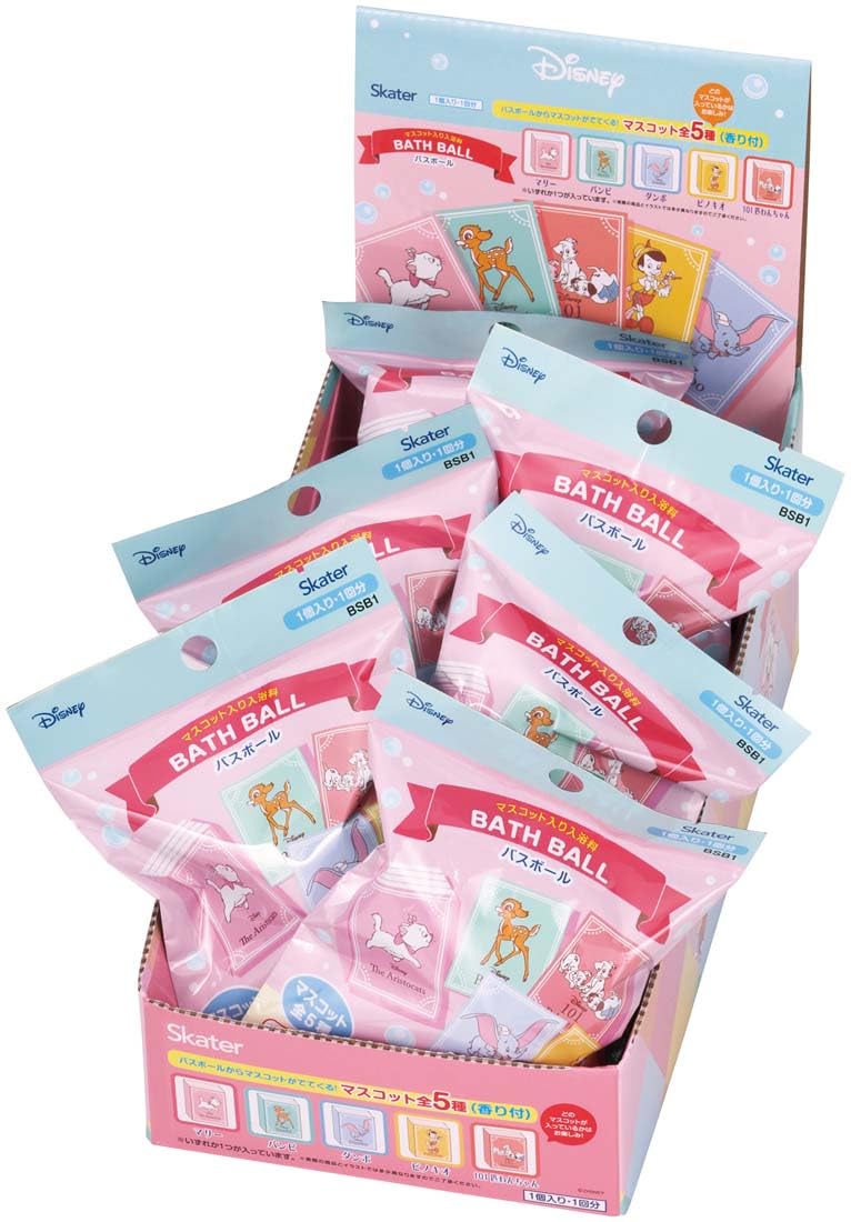 Skater Disney Classic Mascot Bath Salts Set of 10 Bath Bombs Set1058-A- Japan Figure Store - #1 Bring To You The Best Japanese Goods