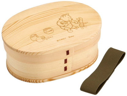 Skater Winnie The Pooh Bento Box 550ml Leak-Proof with Belt - WLB6-A- Japan Figure Store - #1 Bring To You The Best Japanese Goods