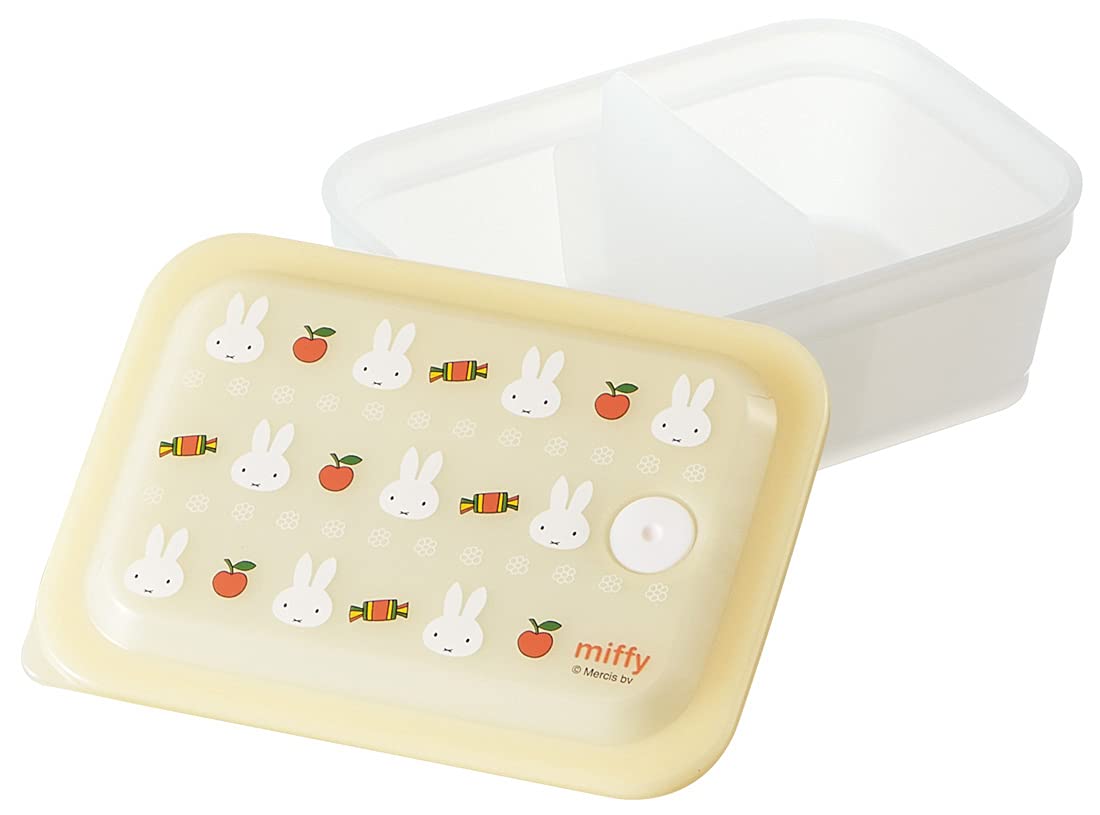 Skater 1-Tier Bento Box Miffy Pas5Ag-A 450Ml Antibacterial Soft Filling Ag+ Gasket- Japan Figure Store - #1 Bring To You The Best Japanese Goods
