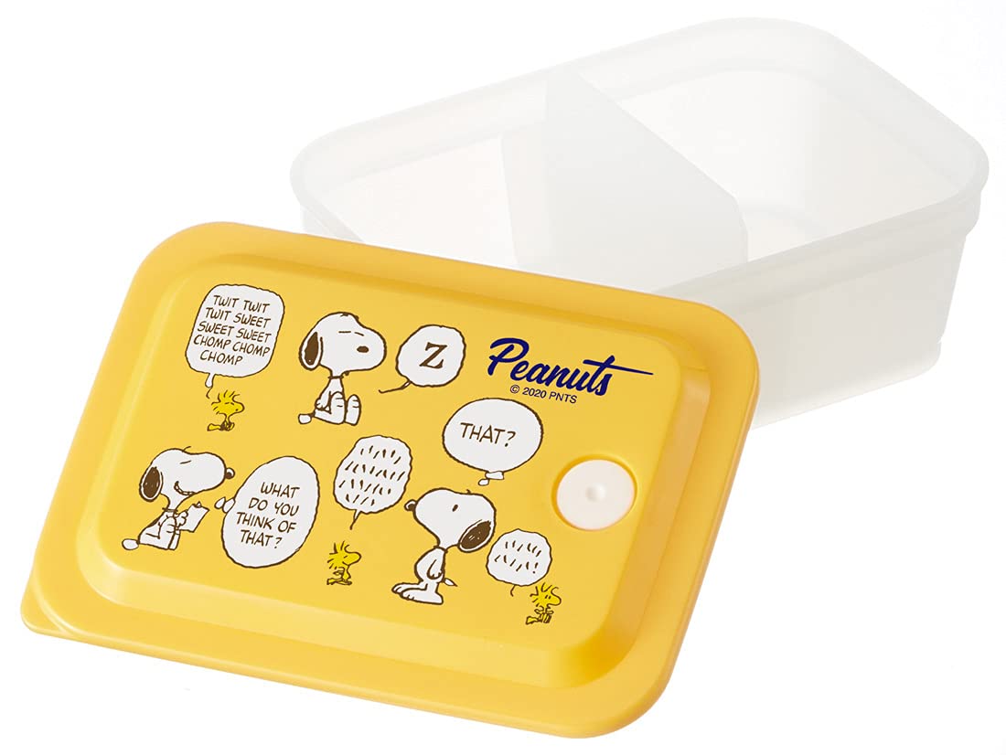 Skater 450ml Snoopy Bento Box - Antibacterial Air Valve Integrated Gasket 1 Tier Pas5Ag-A- Japan Figure Store - #1 Bring To You The Best Japanese Goods