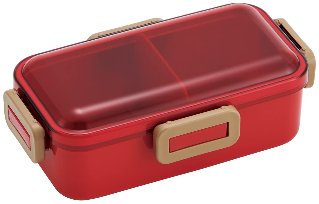 Skater Cherry Red Bento Box 530ml with Dome Lid Softly Served and Antibacterial Women's Made in Japan- Japan Figure Store - #1 Bring To You The Best Japanese Goods