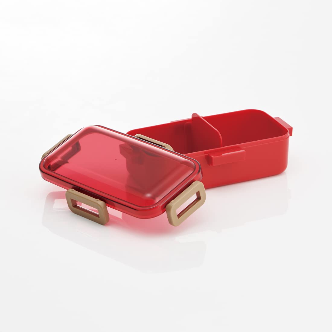 Skater Cherry Red Bento Box 530ml with Dome Lid Softly Served and Antibacterial Women's Made in Japan- Japan Figure Store - #1 Bring To You The Best Japanese Goods