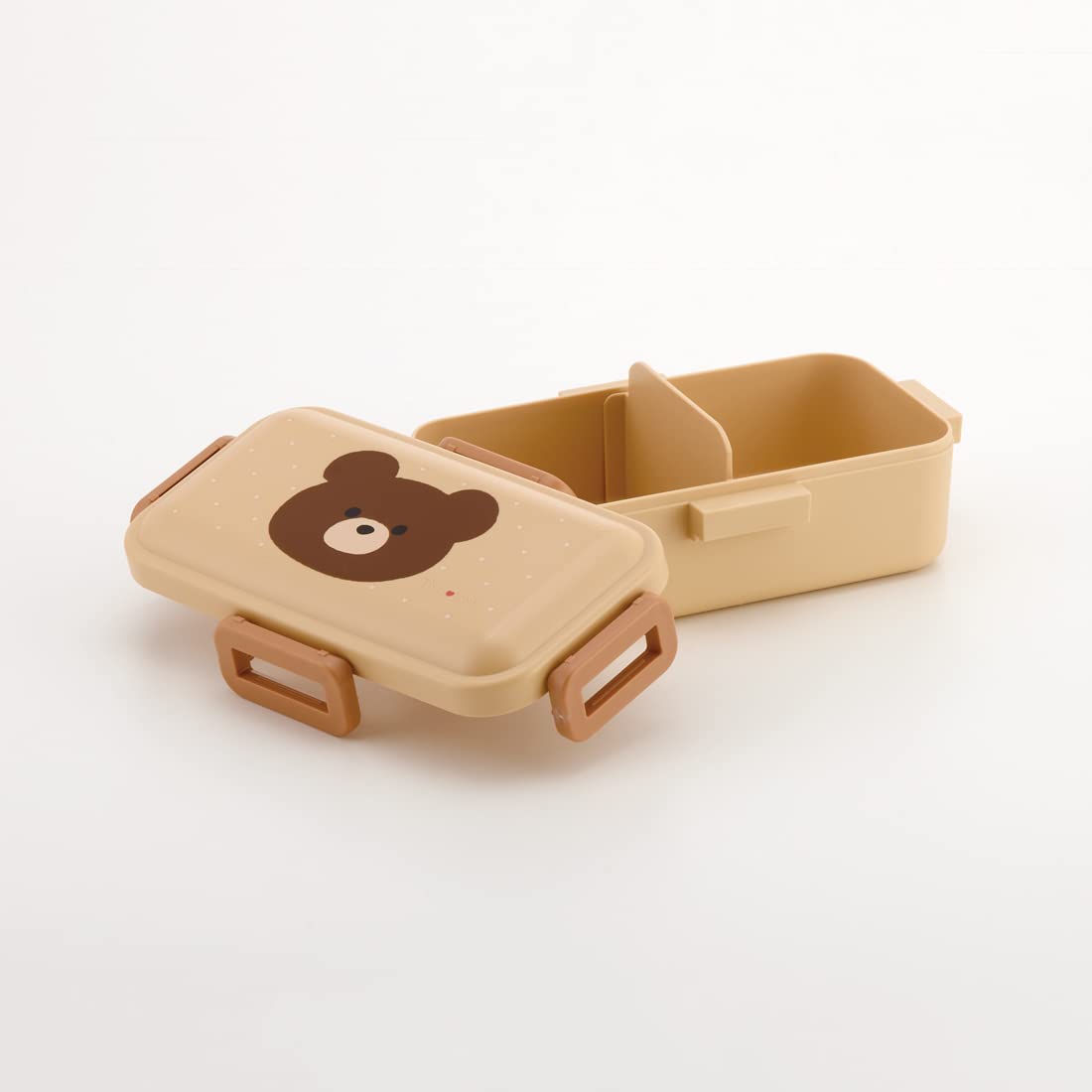 Skater Pompon's Bear Bento Box 530ml Antibacterial Lid Soft and Fluffy for Women Made in Japan- Japan Figure Store - #1 Bring To You The Best Japanese Goods