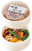 Skater 500ml 2-Tier Round Bento Box Pompon's Mouse Design Antibacterial Made in Japan- Japan Figure Store - #1 Bring To You The Best Japanese Goods